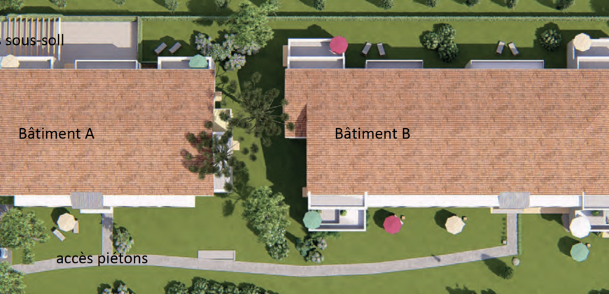 POINT D’ORGUE – Toulouse – Logements du T2 au T3