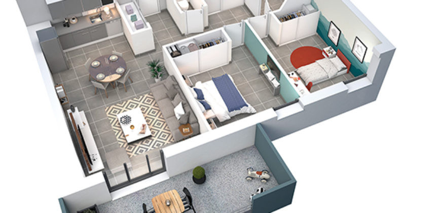 JARDIN D’ACANTHE – Launaguet – Logement du T2 au T4