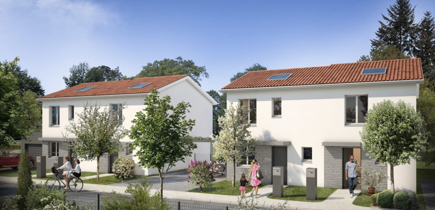 LE DOMAINE DE FAGES – Tournefeuille, 52 logements dont 40 Villas T3 et T4