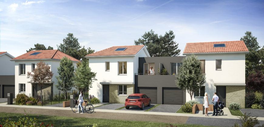 LE DOMAINE DE FAGES – Tournefeuille, 52 logements dont 40 Villas T3 et T4