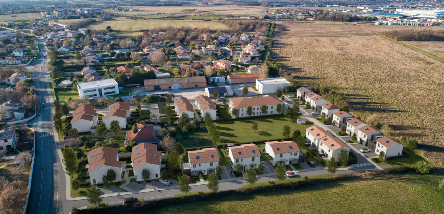 LE DOMAINE DE FAGES – Tournefeuille, 52 logements dont 40 Villas T3 et T4